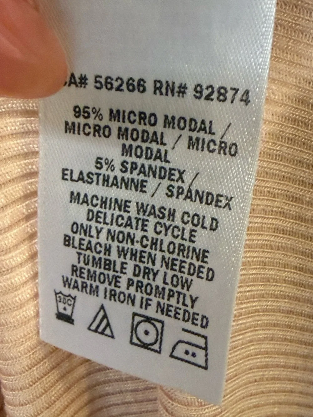 Splendid Marina Ribbed Tank Rop - Picture 4 of 5